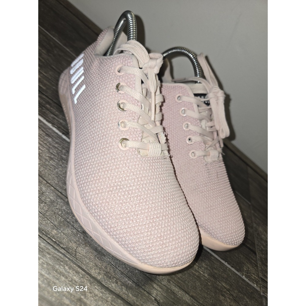 NoBull Women's Size 8 Trainer Pink Super Fabric Shoes Sneakers